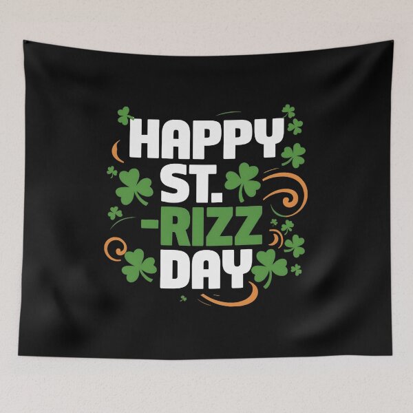 Item preview, Happy St.Rizz Day designed and sold by PlanetMarker.