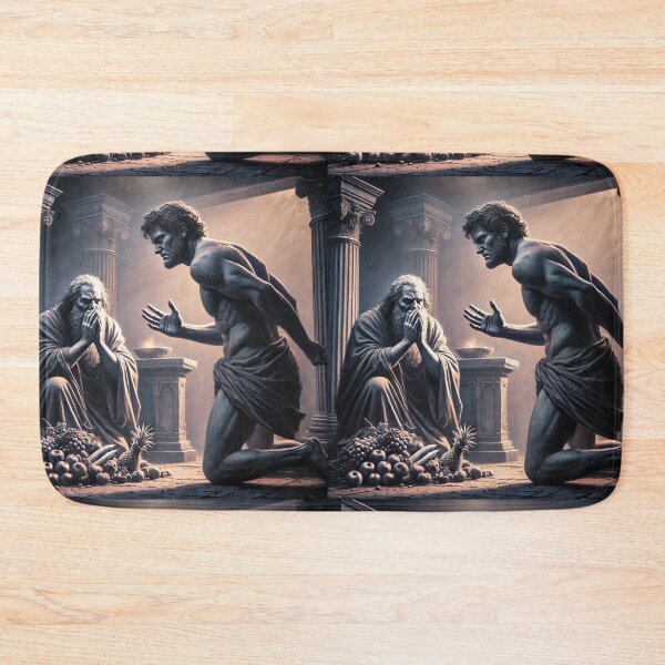 Item preview, "But Unto Cain and to His Offering He Had Not Respect" – Cain’s Rejection Verse: Genesis 4:5 (KJV) designed and sold by Meta2Physical.