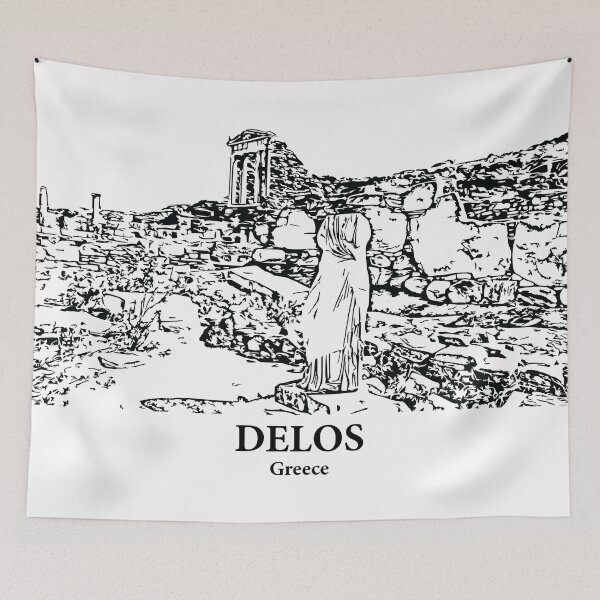 Item preview, Delos - Greece designed and sold by Lakeric Cityscapes.