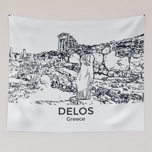 Item preview, Delos - Greece designed and sold by Lakeric Cityscapes.