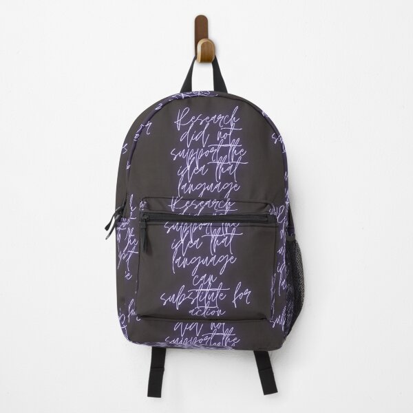 Item preview, Research did not support the idea that language can substitute for action. designed and sold by clkclkclk.
