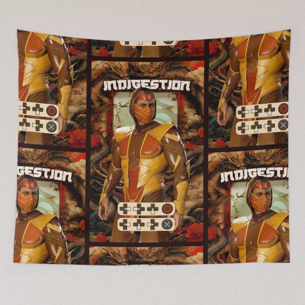 Item preview, Mortal Kombat Retro REPTILE Gaming Art  designed and sold by Back2Collage.
