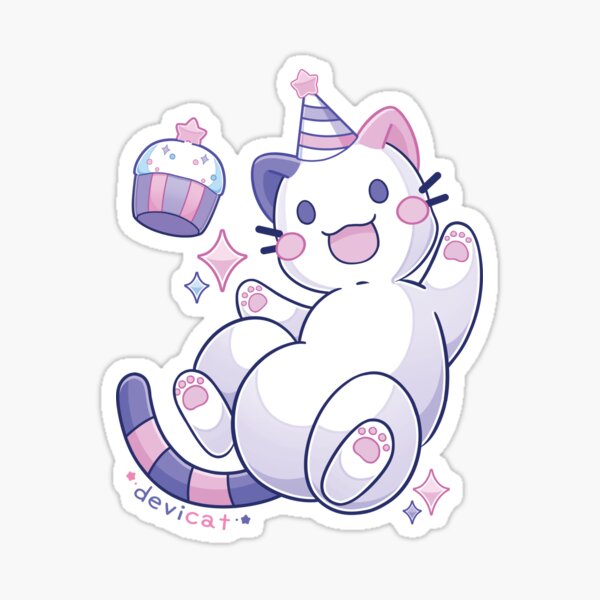 Item preview, CandiCat Party • 2025 designed and sold by Devi Cat.