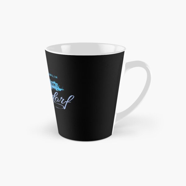 Item preview, Berlin skyline with Hellersdorf lettering designed and sold by Ecmoprints.