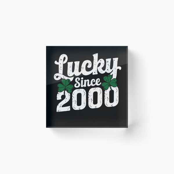Item preview, Lucky Since 2000 designed and sold by TynesDesign.