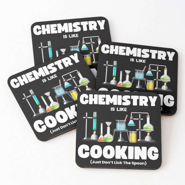 Item preview, Chemistry is Like Cooking Funny Chemistry Gag Gift Laboratory Humor designed and sold by MouDantArts.