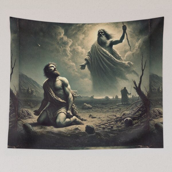 Item preview, "The Earth Shall Not Yield Unto Thee Her Strength" – Cain’s Punishment Verse: Genesis 4:11 (KJV) designed and sold by Meta2Physical.