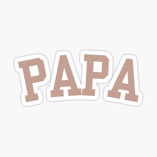 Artikel-Vorschau von Papa ~ Lustiger College-Stil, designt und verkauft von MIMI Design.