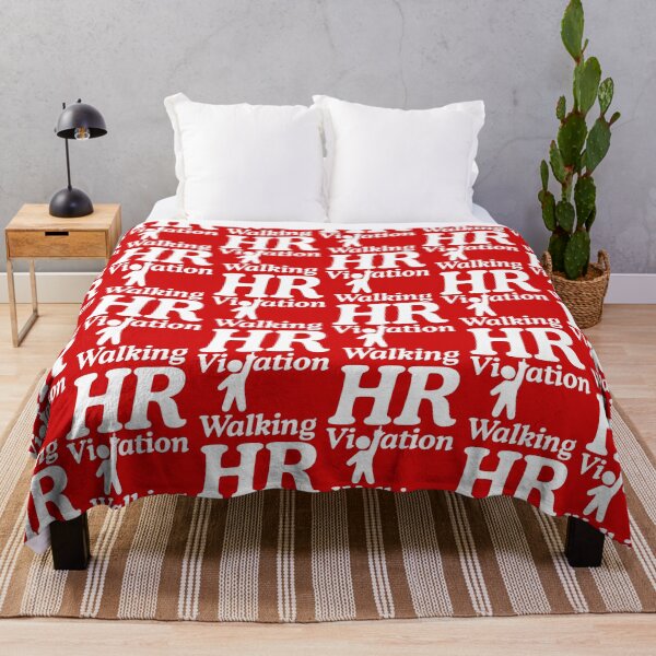Item preview, WALKING HR VIOLATION - Funny Workplace Job Humor designed and sold by ourkid.