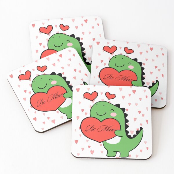 Item preview, Be Mine Dino designed and sold by AuntyKaylas.