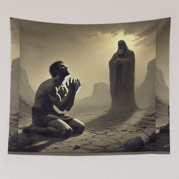 Item preview, "My Punishment is Greater Than I Can Bear" – Cain’s Despair Verse: Genesis 4:13 (KJV) designed and sold by Meta2Physical.