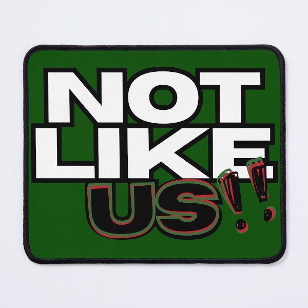 Item preview, "Not Like Us" Shirt | Kendrick Lamar Merch | Hip-Hop Tee | Rap Sticker designed and sold by Kristalin Glass.