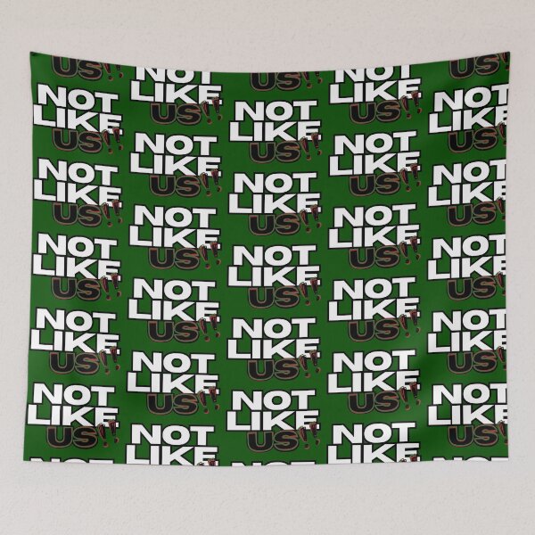 Item preview, "Not Like Us" Shirt | Kendrick Lamar Merch | Hip-Hop Tee | Rap Sticker designed and sold by Kristalin Glass.