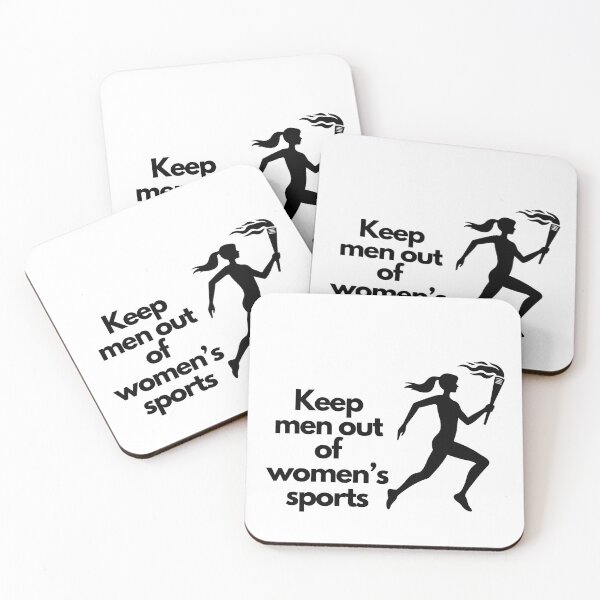 Item preview, Keep men out of women’s sports  designed and sold by Nerdybirdy73.