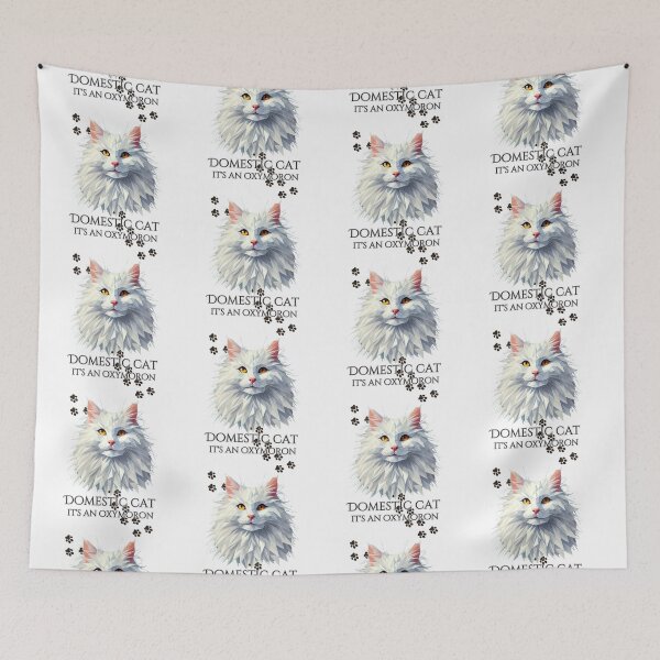 Item preview, Domestic cat is an oxymoron designed and sold by W-McSapa.