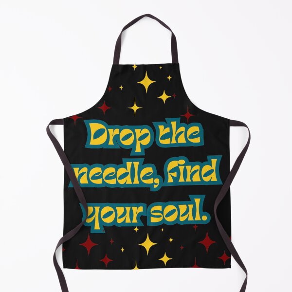 Item preview, Vinyl Collector Quote in Hippy vintage retro style Drop the needle, find your soul. designed and sold by ugsdesignS.