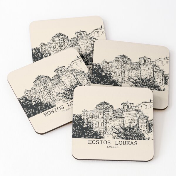 Item preview, Hosios Loukas - Greece designed and sold by Lakeric Cityscapes.