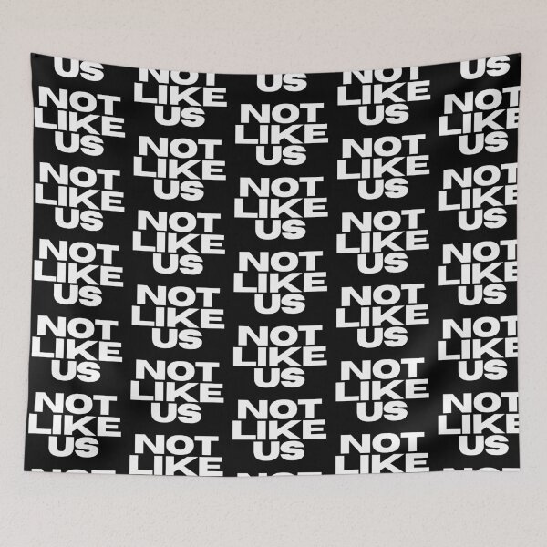 Item preview, "Not Like Us" Black History Month| Kendrick Lamar Merch | Hip-Hop Tee | Rap Sticker designed and sold by Kristalin Glass.