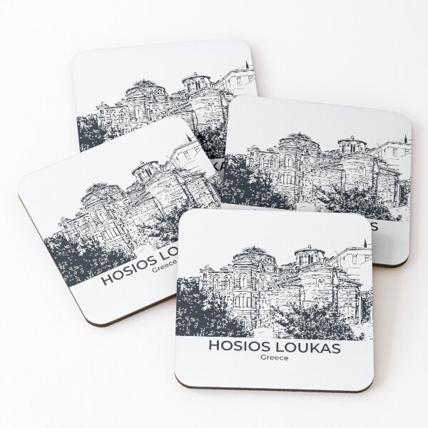 Item preview, Hosios Loukas - Greece designed and sold by Lakeric Cityscapes.