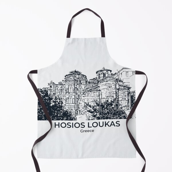 Item preview, Hosios Loukas - Greece designed and sold by Lakeric Cityscapes.