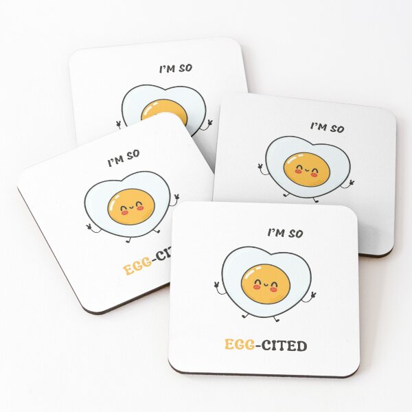 Item preview, funny egg design|I'm so excited|egg smile| happy| smile|excited|funny designed and sold by Kaivinaikadhaigal.