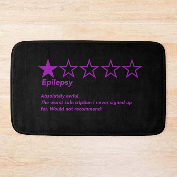 Item preview, Epilepsy Absolutely awful. The worst subscription I never signed up for. Would not recommend! designed and sold by CaitlynConnor.