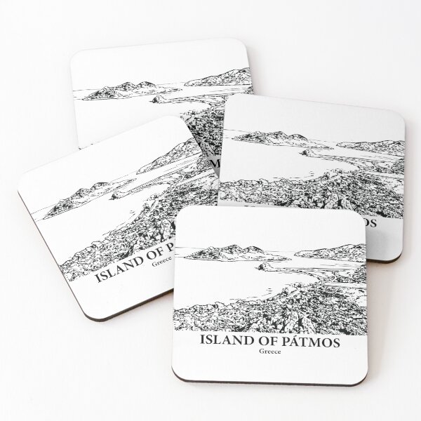 Item preview, Island of Pátmos - Greece designed and sold by Lakeric Cityscapes.
