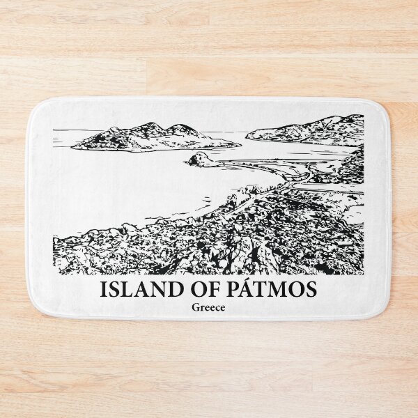 Item preview, Island of Pátmos - Greece designed and sold by Lakeric Cityscapes.