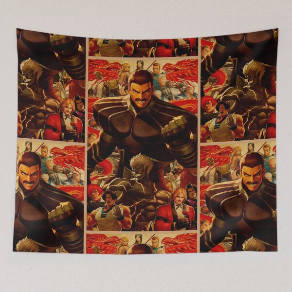 Item preview, Clone Zero Arcade Retro King of Fighters Gaming Art designed and sold by Back2Collage.
