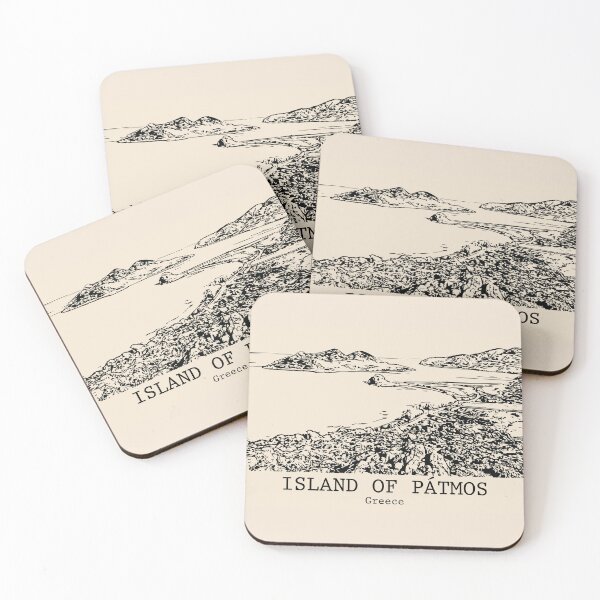 Item preview, Island of Pátmos - Greece designed and sold by Lakeric Cityscapes.
