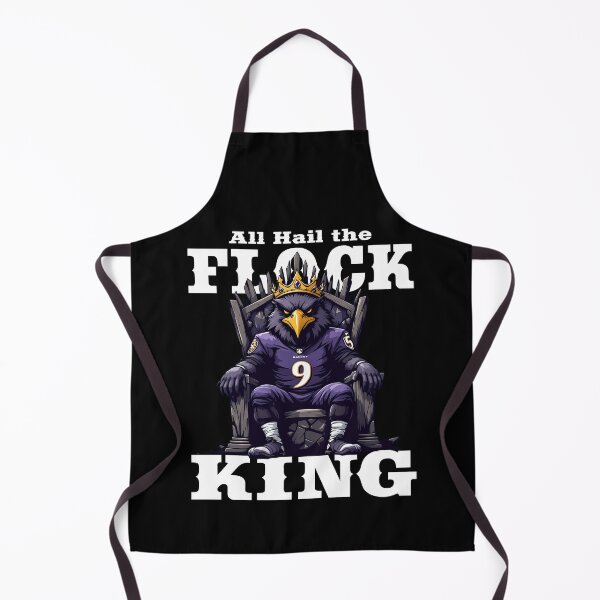 Item preview, ALL HAIL THE FLOCK KING - FOOTBALL RAVENS GIFT designed and sold by KEF Custom.