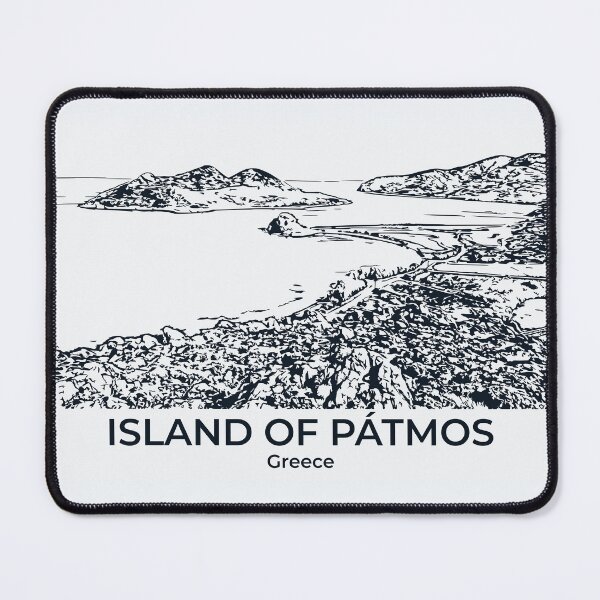 Item preview, Island of Pátmos - Greece designed and sold by Lakeric Cityscapes.