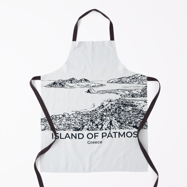 Item preview, Island of Pátmos - Greece designed and sold by Lakeric Cityscapes.