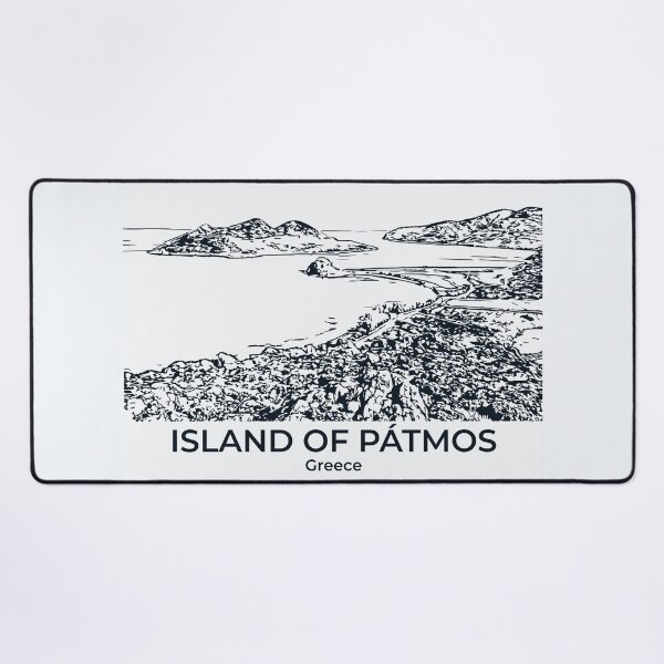 Item preview, Island of Pátmos - Greece designed and sold by Lakeric Cityscapes.