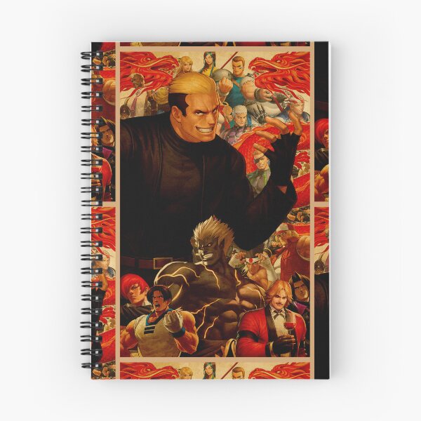 Item preview, RYUJI YAMAZAKI Arcade Retro King of Fighters Gaming Art designed and sold by Back2Collage.