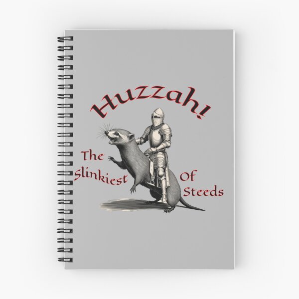 Item preview, Weasel knight graphic design designed and sold by JennyFinns.