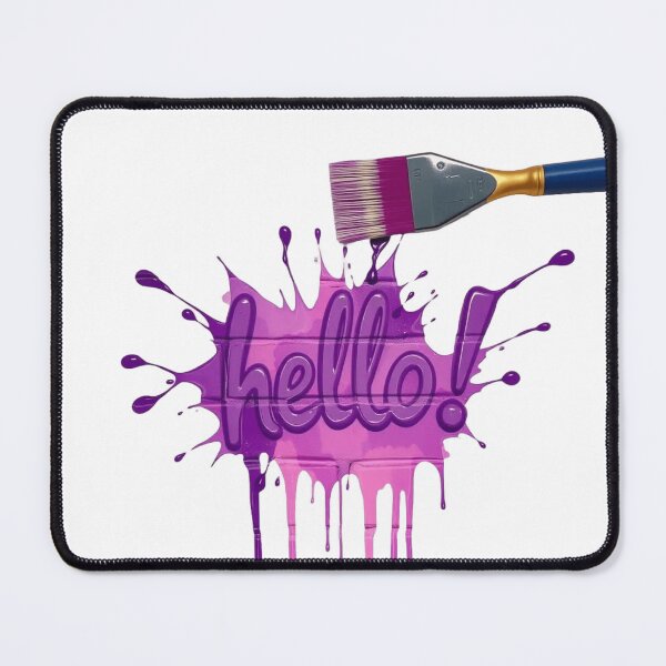 Item preview, Paintbrush Hello designed and sold by Junipurr’s Corner .