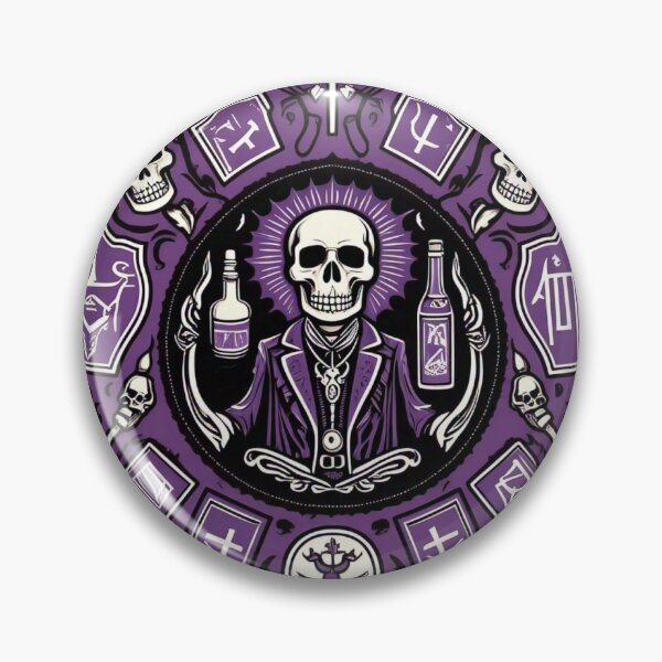 Item preview, Baron Samedi Abstract Art  designed and sold by FawnAndTheMoon.