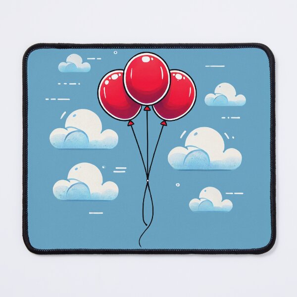 Item preview, Three Red Balloons in a Blue Sky designed and sold by KittyKatto.