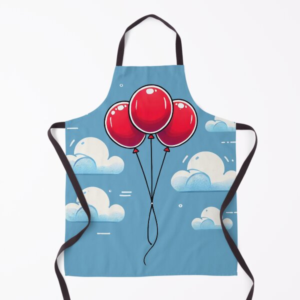 Item preview, Three Red Balloons in a Blue Sky designed and sold by KittyKatto.