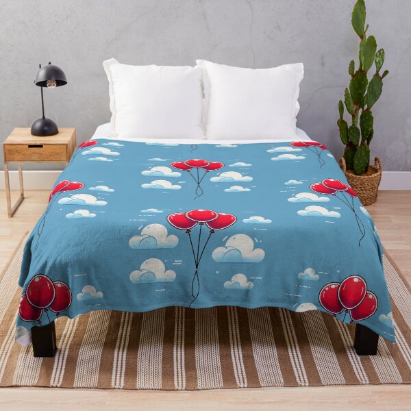 Item preview, Three Red Balloons in a Blue Sky designed and sold by KittyKatto.