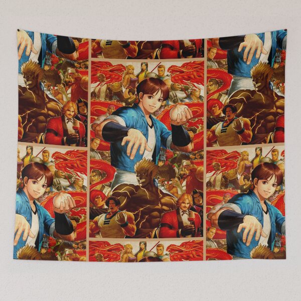 Item preview, Sie Kensou Arcade Retro King of Fighters Gaming Art designed and sold by Back2Collage.