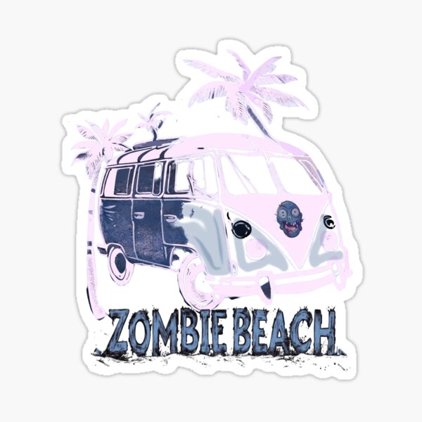 Item preview, Zombie Beach Surfer designed and sold by uncledougie.