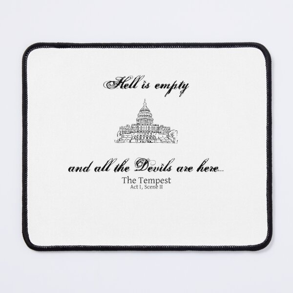 Item preview, Hell is Empty designed and sold by mandragora13.