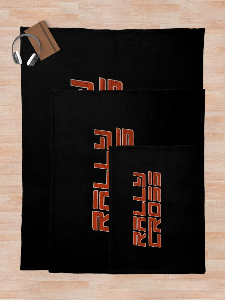 Thumbnail 5 of 6, Throw Blanket, Distressed RallyCross Racing Car Lover designed and sold by HosvPrint .s.
