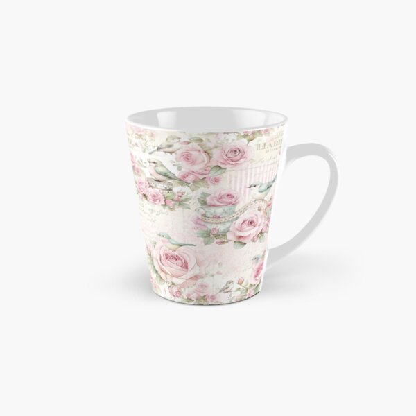 Aperçu de l'œuvre Fantaisie et roses en rose créée et vendue par ShabbyArtCo.