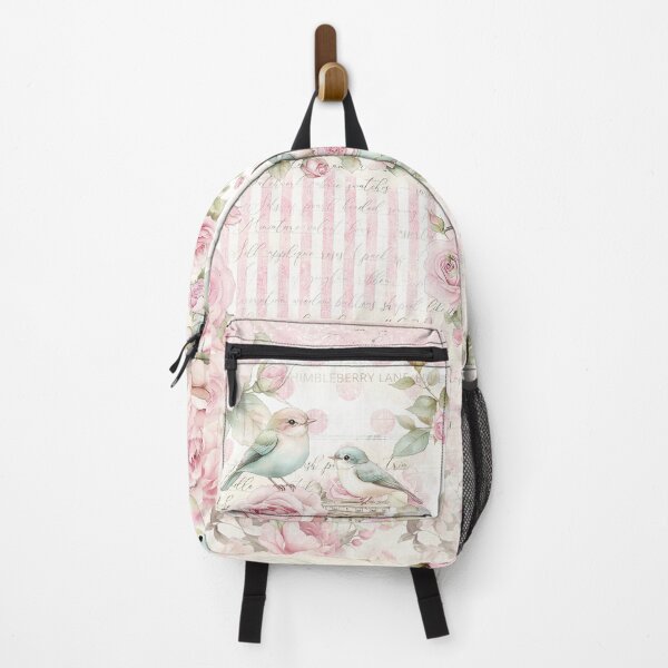 Item preview, Whimsy & Roses in Pink designed and sold by ShabbyArtCo.
