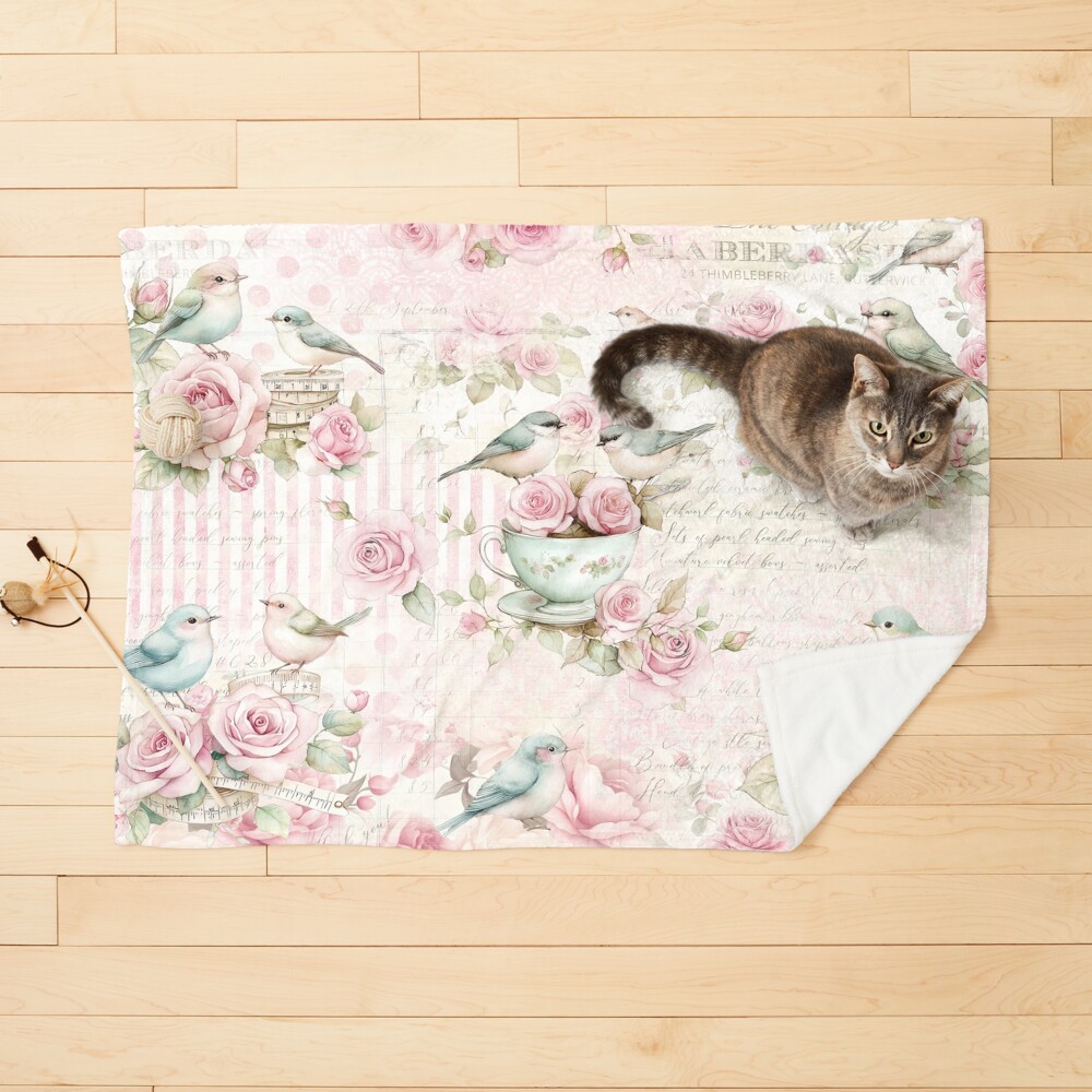 Item preview, Pet Blanket designed and sold by ShabbyArtCo.