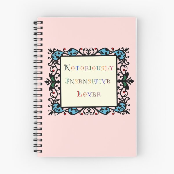 Item preview, Notoriously Insensitive Lover designed and sold by Introvert Art.