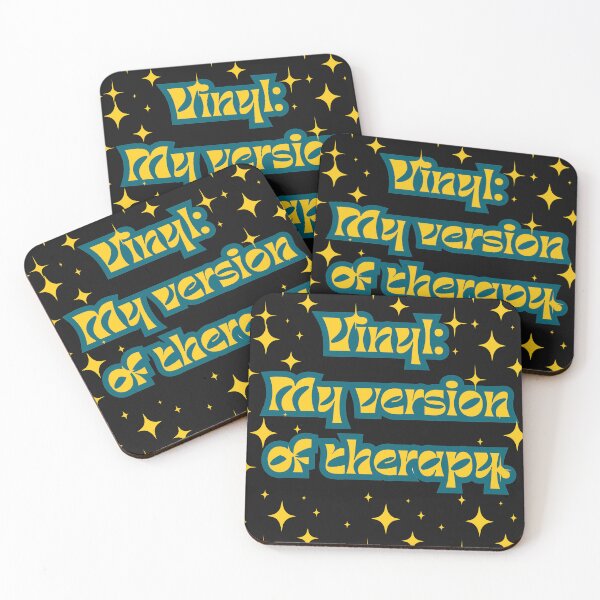 Item preview, Vinyl: My version of therapy Quote Vintage Retro designed and sold by ugsdesignS.
